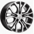 Khomen KHW 1608 6.5x16 5*110 ET46 DIA63.3 Black-FP Литой Khomen KHW 1608 6.5x16 5*110 ET46 DIA63.3 Black-FP Литой