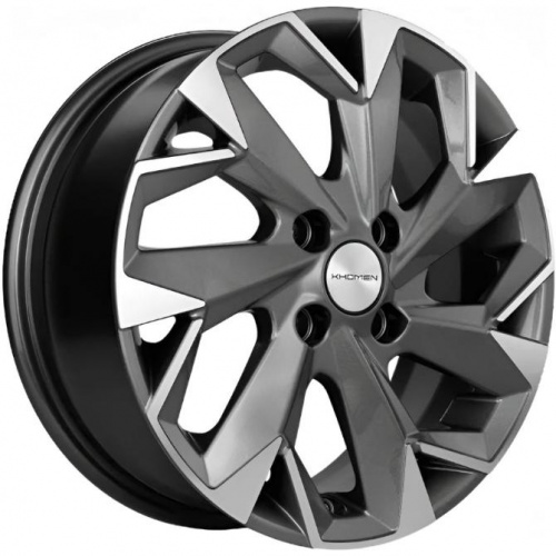 Khomen KHW 1402 5.5x14 4*98 ET35 DIA58.6 Gray-FP Литой