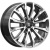 Скад KP006 8.5x20 6*139.7 ET33 DIA75.1 Алмаз черный Литой