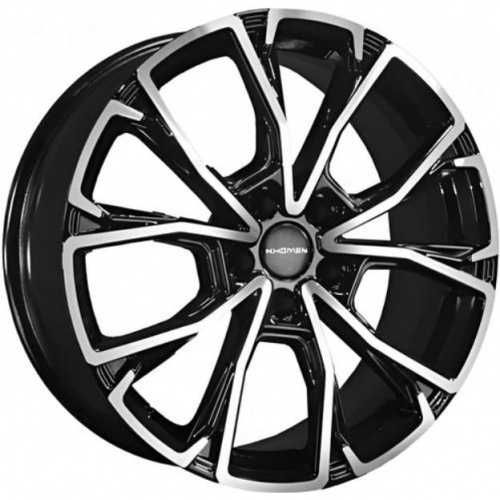 Khomen KHW 1907 7.5x19 5*110 ET45 DIA67.1 Black-FP Литой