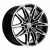 Khomen KHW 1904 8.5x19 5*108 ET48 DIA60.1 Black-FP Литой Khomen KHW 1904 8.5x19 5*108 ET48 DIA60.1 Black-FP Литой