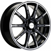 Khomen KHW 1707 6.5x17 4*98 ET38 DIA58.6 Black-FP Литой