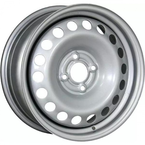 Trebl 64G48L 6x15 5*139.7 ET48 DIA98.6 Silver Штампованный