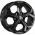 Khomen KHW 1606 6.5x16 5*114.3 ET43 DIA67.1 Black Литой