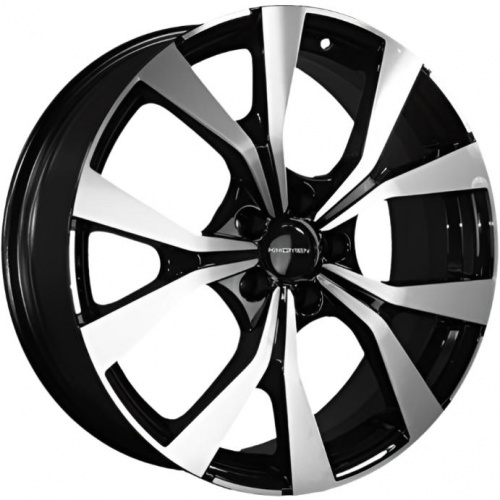 Khomen KHW 1906 7x19 5*112 ET43 DIA57.1 Black-FP Литой
