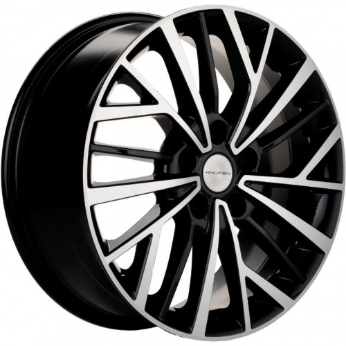 Khomen KHW 1717 7x17 5*110 ET46 DIA63.3 Black Литой