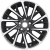Khomen KHW 1804 7.5x18 5*112 ET39 DIA66.6 Black-FP Литой Khomen KHW 1804 7.5x18 5*112 ET39 DIA66.6 Black-FP Литой